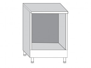 2.60.00 Шкаф-стол на 600мм под духовку без ящика в Коркино - korkino.mebel74.com | фото
