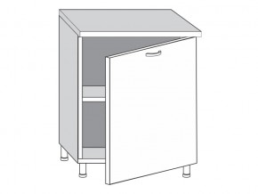 2.60.1 Шкаф-стол на 600мм с 1-ой дверцей в Коркино - korkino.mebel74.com | фото