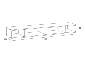 Антресоль MODUL 1600 в Коркино - korkino.mebel74.com | фото 2