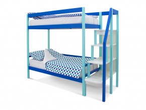 Двухъярусная кровать Svogen мятно-синий в Коркино - korkino.mebel74.com | фото