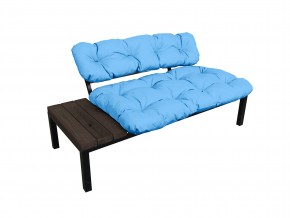 Диван Дачный со столиком голубая подушка в Коркино - korkino.mebel74.com | фото