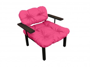 Кресло Дачное розовая подушка в Коркино - korkino.mebel74.com | фото