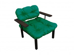 Кресло Дачное зелёная подушка в Коркино - korkino.mebel74.com | фото