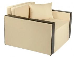 Кресло-кровать Милена с подлокотниками рогожка cream в Коркино - korkino.mebel74.com | фото 1