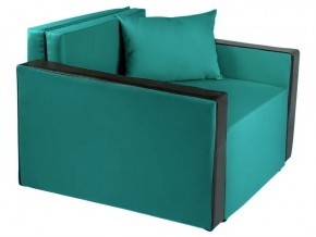 Кресло-кровать Милена с подлокотниками рогожка emerald в Коркино - korkino.mebel74.com | фото 1