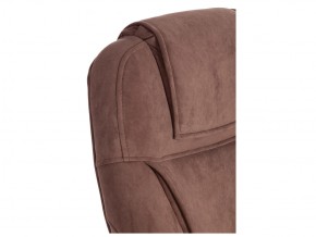 Кресло офисное Bergamo флок коричневый в Коркино - korkino.mebel74.com | фото 5