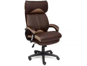 Кресло офисное Duke кожзам коричневый в Коркино - korkino.mebel74.com | фото