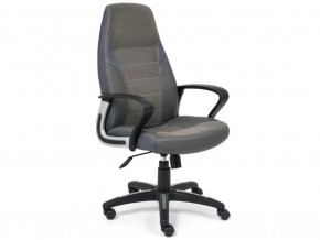 Кресло офисное Inter флок серый в Коркино - korkino.mebel74.com | фото