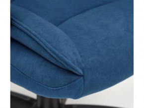 Кресло офисное Oreon флок синий в Коркино - korkino.mebel74.com | фото 4