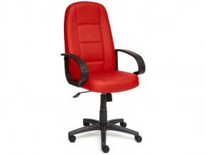 Кресло офисное СН747 кожзам красный в Коркино - korkino.mebel74.com | фото