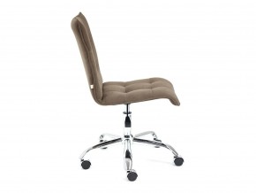 Кресло офисное Zero флок коричневый в Коркино - korkino.mebel74.com | фото 3