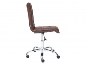 Кресло офисное Zero кожзам коричневый в Коркино - korkino.mebel74.com | фото 3
