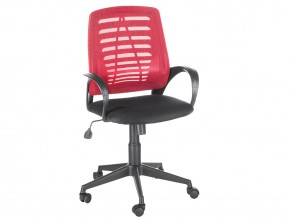 Кресло оператора Ирис стандарт черный/красный в Коркино - korkino.mebel74.com | фото