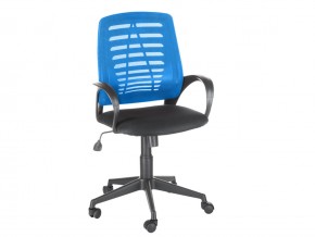 Кресло оператора Ирис стандарт черный/синий в Коркино - korkino.mebel74.com | фото