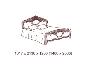 Кровать 2-х спальная 1400*2000 с ортопедом в Коркино - korkino.mebel74.com | фото