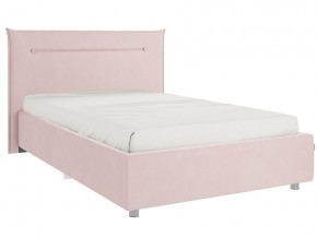 Кровать Альба 1200 велюр нежно-розовый в Коркино - korkino.mebel74.com | фото
