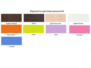 Кровать чердак Кадет 1 Белое дерево-Ирис в Коркино - korkino.mebel74.com | фото 2