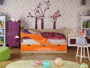 Кровать Дельфин-1 1800 Оранжевый металлик в Коркино - korkino.mebel74.com | фото