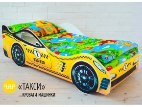 Кровать детская машина Такси в Коркино - korkino.mebel74.com | фото