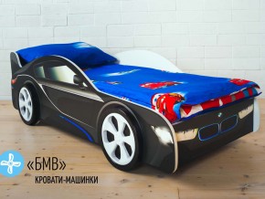 Кровать детская машинка БМВ в Коркино - korkino.mebel74.com | фото 2