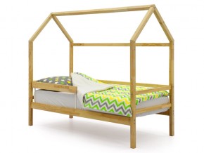 Кровать-домик Svogen с бортиком натура без покрытия в Коркино - korkino.mebel74.com | фото