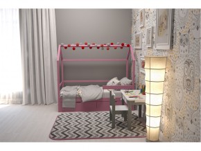 Кровать-домик Svogen с ящиками и бортиком лаванда в Коркино - korkino.mebel74.com | фото 4