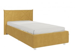 Кровать Квест 900 велюр медовый в Коркино - korkino.mebel74.com | фото 1