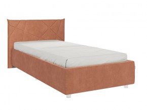 Кровать Квест 900 велюр персик в Коркино - korkino.mebel74.com | фото