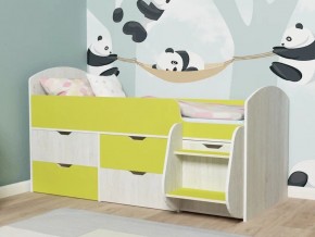 Кровать Малыш-7 Винтербер-Лайм в Коркино - korkino.mebel74.com | фото