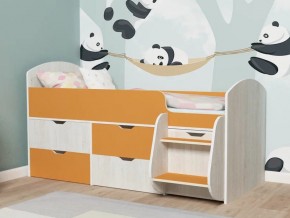 Кровать Малыш-7 Винтербер-Оранжевый в Коркино - korkino.mebel74.com | фото 1