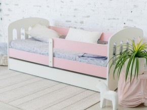 Кровать Малыш с ящиком розовый в Коркино - korkino.mebel74.com | фото