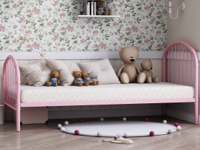 Кровать металлическая Эвора-1 Розовый в Коркино - korkino.mebel74.com | фото 1