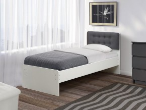 Кровать одинарная №6 800х1900 с мягкой спинкой в Коркино - korkino.mebel74.com | фото