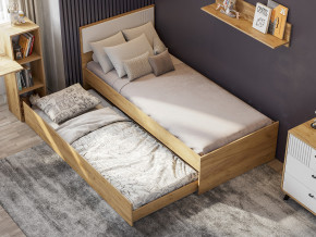 Кровать одинарная Милан выкатная с настилом в Коркино - korkino.mebel74.com | фото