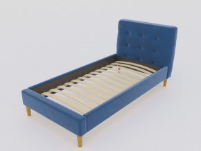 Кровать Пайли 900 синий в Коркино - korkino.mebel74.com | фото
