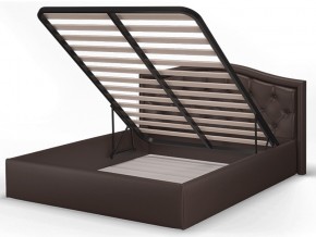 Кровать подъемная Стелла 1400 коричневая в Коркино - korkino.mebel74.com | фото 2