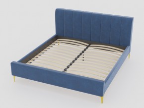 Кровать Рошаль 1600 синий в Коркино - korkino.mebel74.com | фото 1