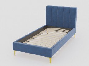 Кровать Рошаль 900 синий в Коркино - korkino.mebel74.com | фото