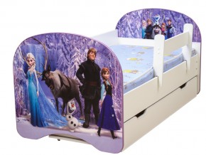 Кровать с фотопечатью с 1 ящиком Зимняя сказка 700*1400 в Коркино - korkino.mebel74.com | фото