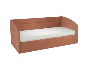 Кровать софа Альба 900 велюр персик в Коркино - korkino.mebel74.com | фото