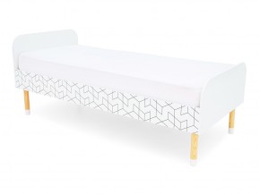 Кровать Stumpa Классика с рисунком Кубики в Коркино - korkino.mebel74.com | фото 1