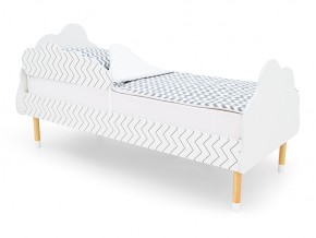 Кровать Stumpa Облако с бортиком рисунок Геометрия Зигзаги в Коркино - korkino.mebel74.com | фото