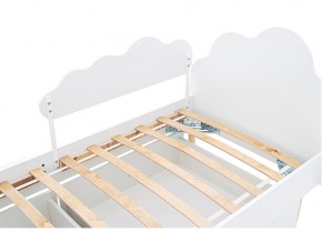Кровать Stumpa Облако с бортиком рисунок Геометрия Зигзаги в Коркино - korkino.mebel74.com | фото 2