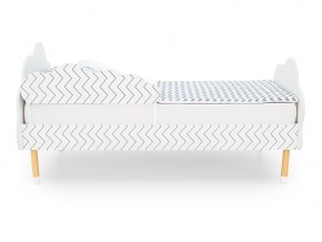 Кровать Stumpa Облако с бортиком рисунок Геометрия Зигзаги в Коркино - korkino.mebel74.com | фото 3