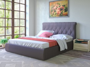 Кровать Тиффани 160 подъемная коричневая в Коркино - korkino.mebel74.com | фото 3