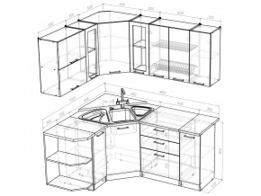 Кухонный гарнитур Лариса оптима 3 1500х1800 мм в Коркино - korkino.mebel74.com | фото 5