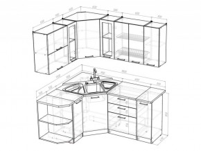 Кухонный гарнитур Лоретта оптима 1500х1800 мм в Коркино - korkino.mebel74.com | фото 6