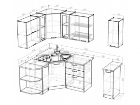 Кухонный гарнитур Лира оптима 1500х1800 мм в Коркино - korkino.mebel74.com | фото 5