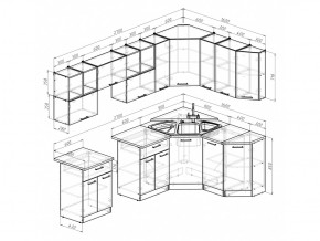 Кухонный гарнитур Надежда оптима 5 2700х1600 мм в Коркино - korkino.mebel74.com | фото 5