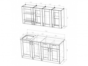 Кухонный гарнитур Ника демо 1700 мм в Коркино - korkino.mebel74.com | фото 4